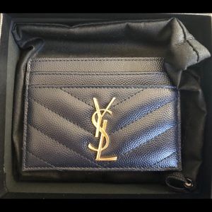 YSL card case